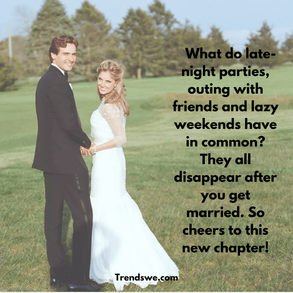 Funny Wedding Quotes & Wishes -